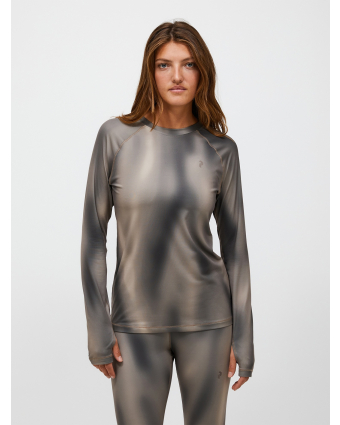 Peak Performance Spirit Crew AOP Synthetic Baselayer Women