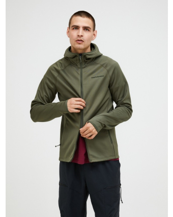 Peak Performance Midlayer Zip Hood Men