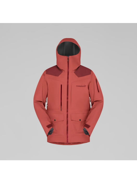 Norrøna tamok dri3 Jacket Cowhide/Port Norrøna tamok dri3 Jacket Cowhide/Port