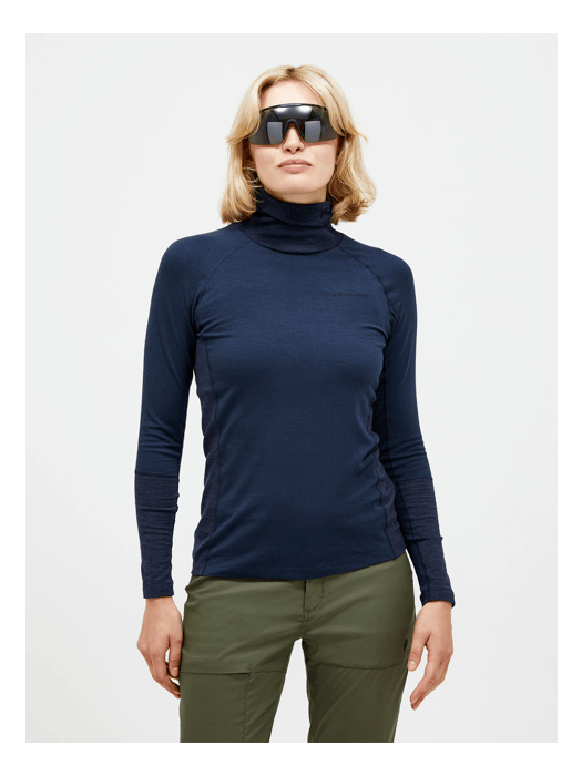 Women Magic Rollneck Blue Shadow Women Magic Rollneck Blue Shadow