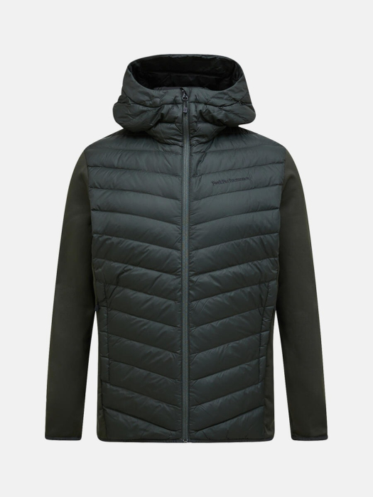 Peak Performance Frost Down Hybrid Hood Men OLIVE EXTREME Peak Performance Frost Down Hybrid Hood Men OLIVE EXTREME