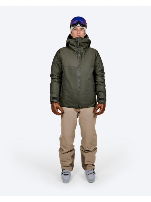 Gore-Tex 2L Ripstop Ski Down Jacket FOREST GREEN Gore-Tex 2L Ripstop Ski Down Jacket FOREST GREEN
